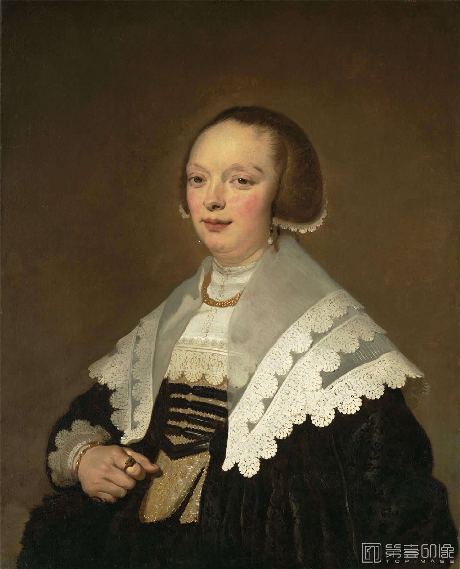 油画-美国阿特金森美术馆-Jacob Adriaensz. Backer-Portrait of a Lady, .tifJacob Adriaensz. Backer - Portrait of a Lady-249